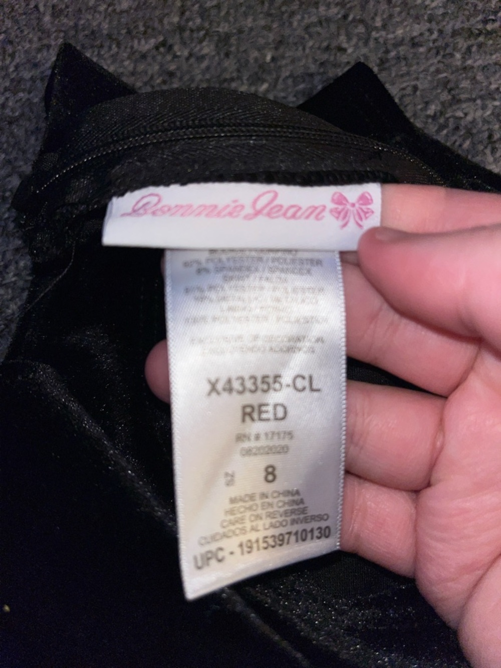 Bonnie Jean Girls Holiday Dress - Picture 5 of 7